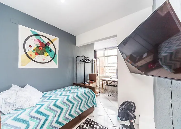 Suite Com Excelente Localizacao Na Av Paulista Sp